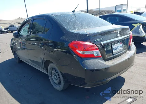 2019 Mitsubishi Mirage G4 Es из США, поврежденный, VIN ML32F3FJ2KHF03029
